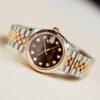 Datejust Rose Gold & Steel Jubilee Brown Dial 31mm - Image 5
