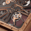 Tank MC Rose Gold Diamond Skeleton Dial 34mm - Image 7