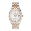Datejust Rose Gold & Steel White Dial 36mm