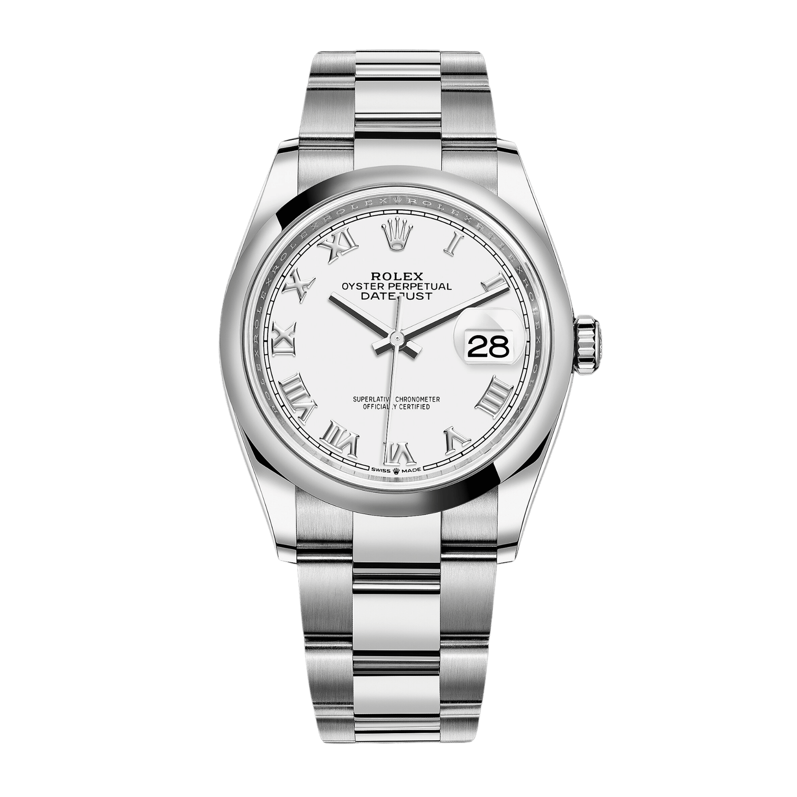 cf2e428dd9bcad453fc20d56025f7b98.png Datejust Steel White Dial 36mm - Image 1
