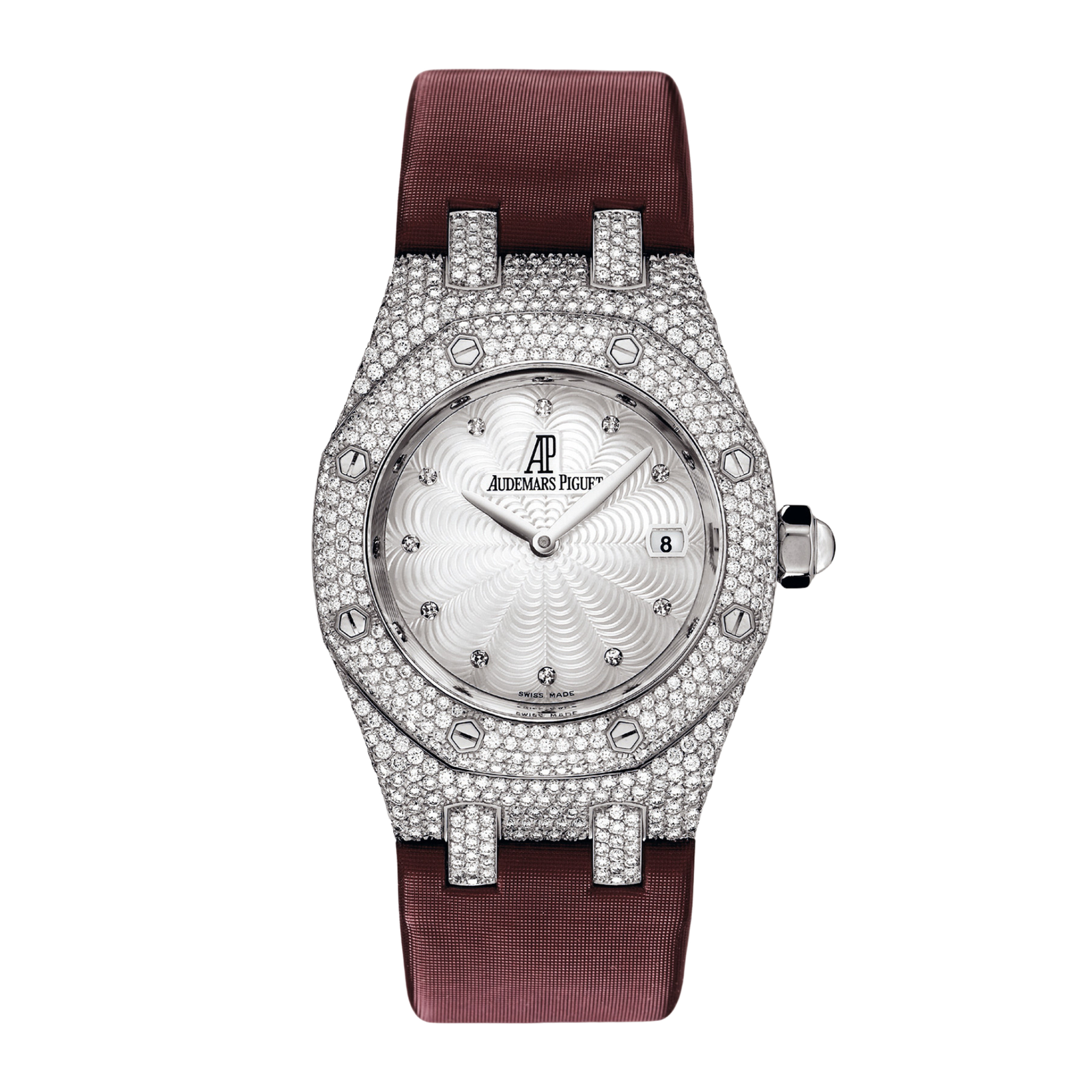 d1f37dabf334b388f1a89cf8d4955379.png Royal Oak White Gold Diamond White Dial 33mm - Image 1