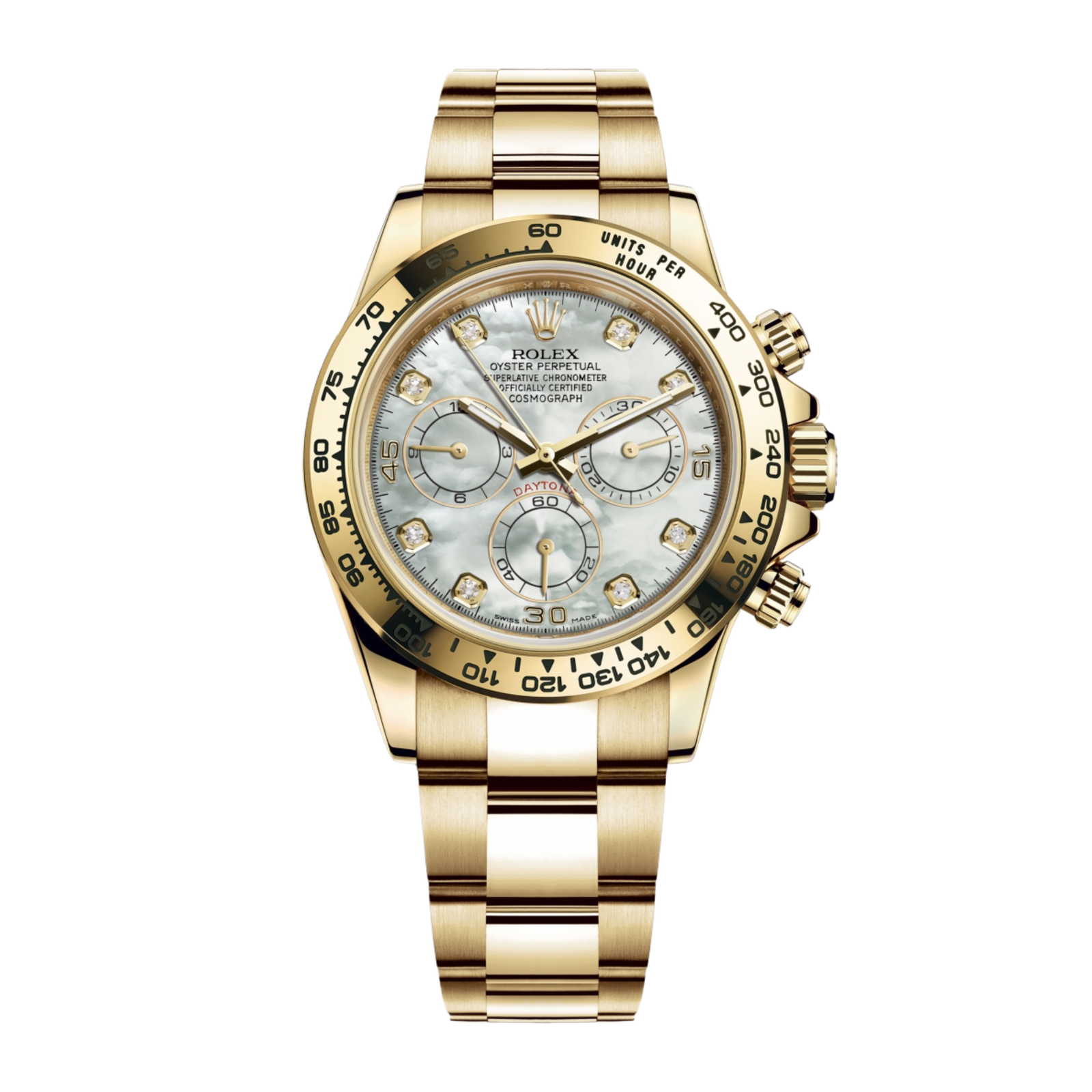 d2203700fd38ef38ca8e459039359989.png Daytona Yellow Gold Mother of Pearl Dial 40mm - Image 1