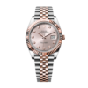 Datejust Rose Gold & Steel Jubilee Pink Dial 41mm