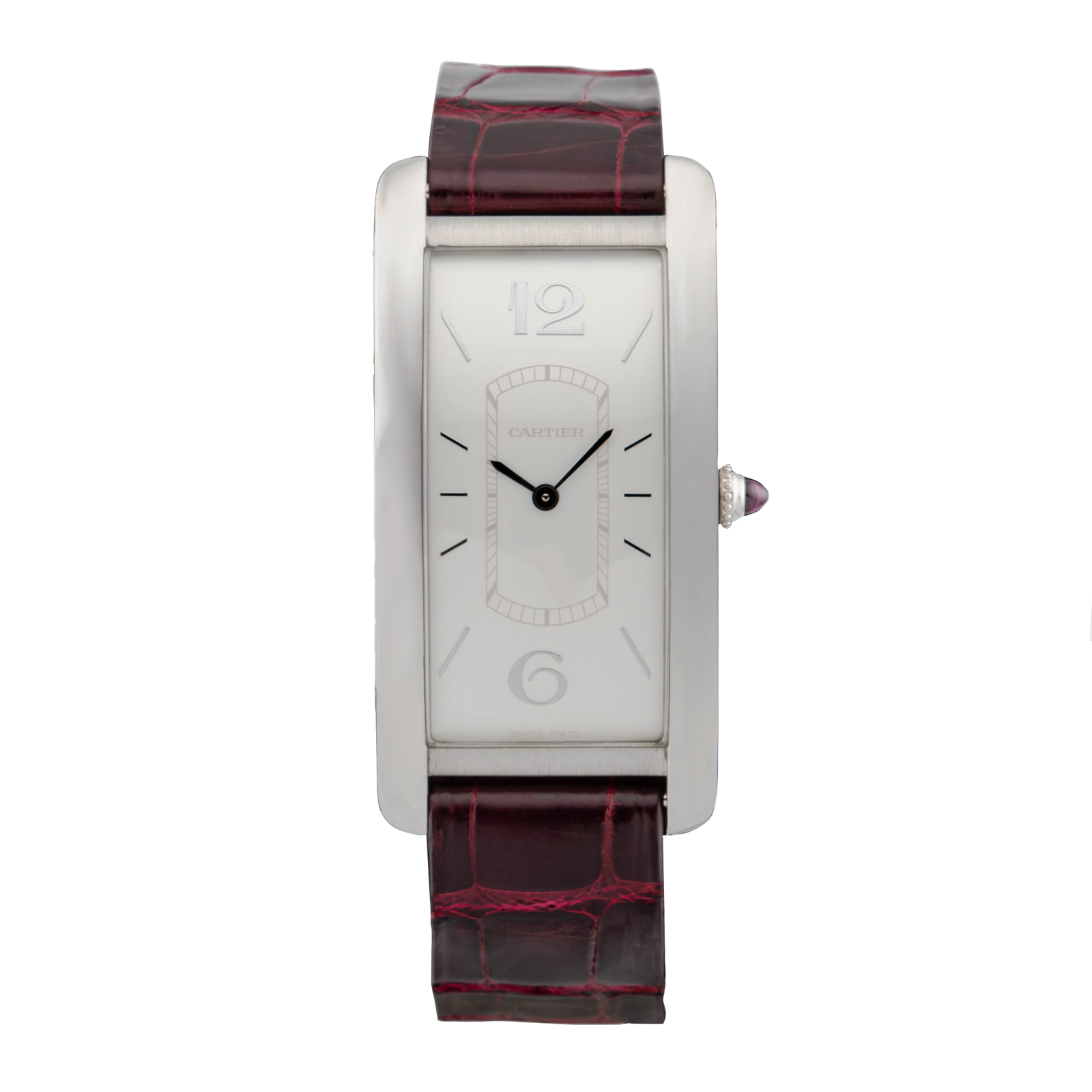 d8e11edc94dfab265e8e7a821852f537.png Tank Cintrée Limited Edition Platinum Silver Dial 23mm - Image 1