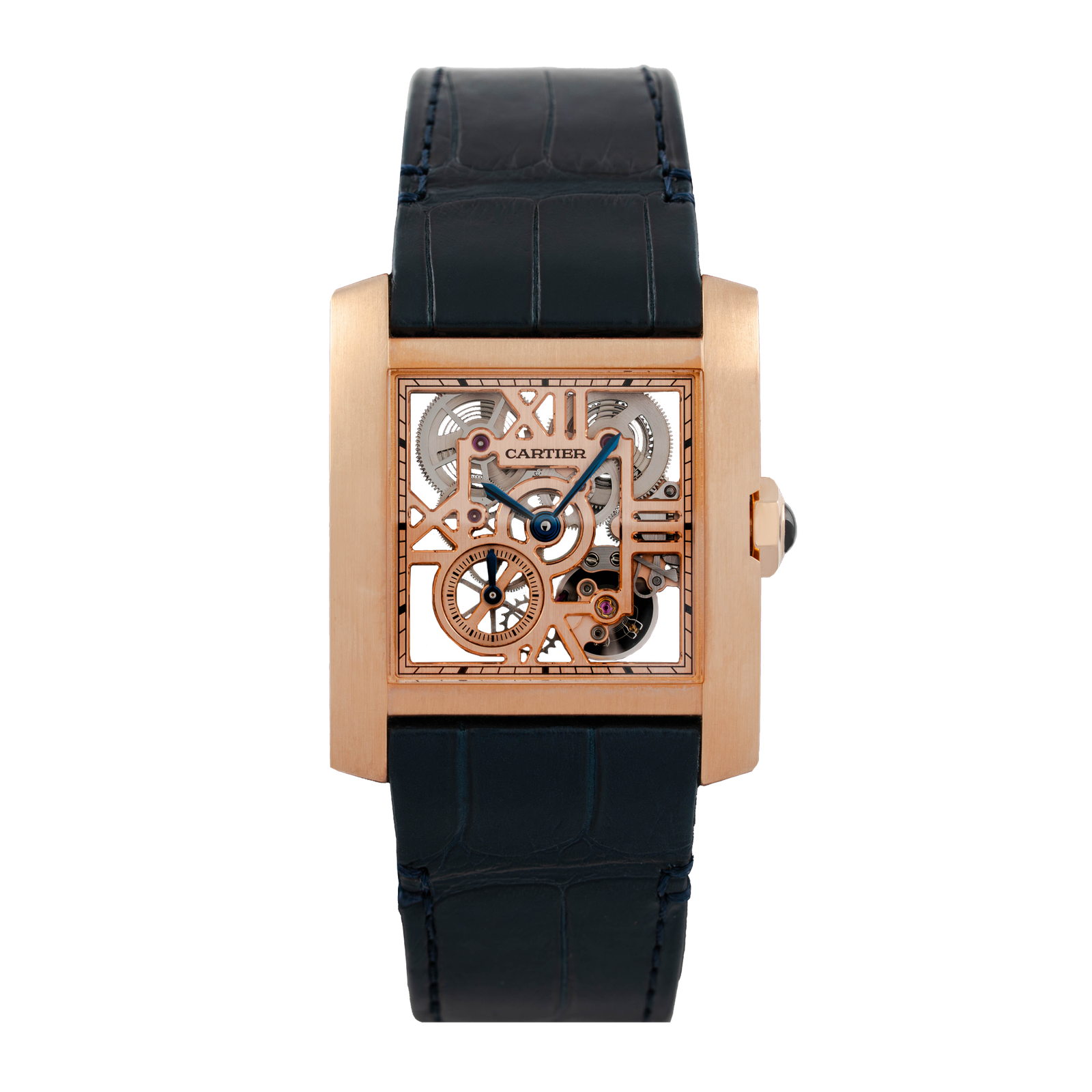 d96bb220963394c2d939b1f3c037de8a.png Tank Française Rose Gold Skeleton Dial 30mm - Image 1