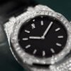 Royal Oak White Gold Diamond Black Dial 33mm - Image 3