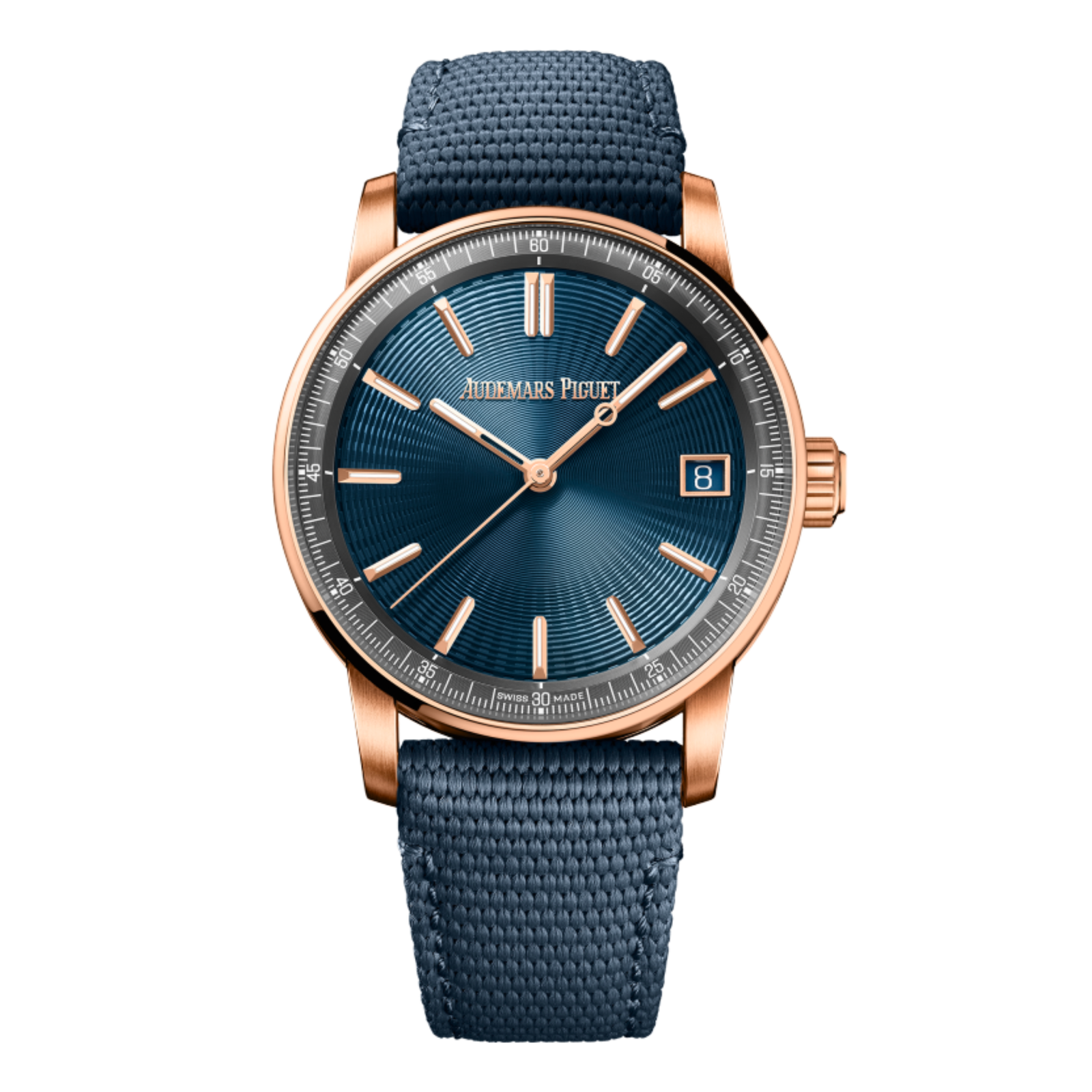 db59a253e89340b8ad5d835bfd749e06.png Code 11.59 Rose Gold Blue Dial 41mm - Image 1