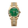 Day-Date Yellow Gold Green Dial 40mm