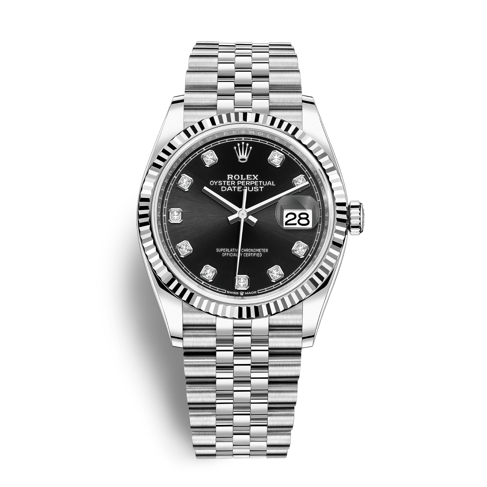 df042e7f48e13056b03a04b8cefc7fb2.png Datejust Steel Jubilee Black Dial 36mm - Image 1