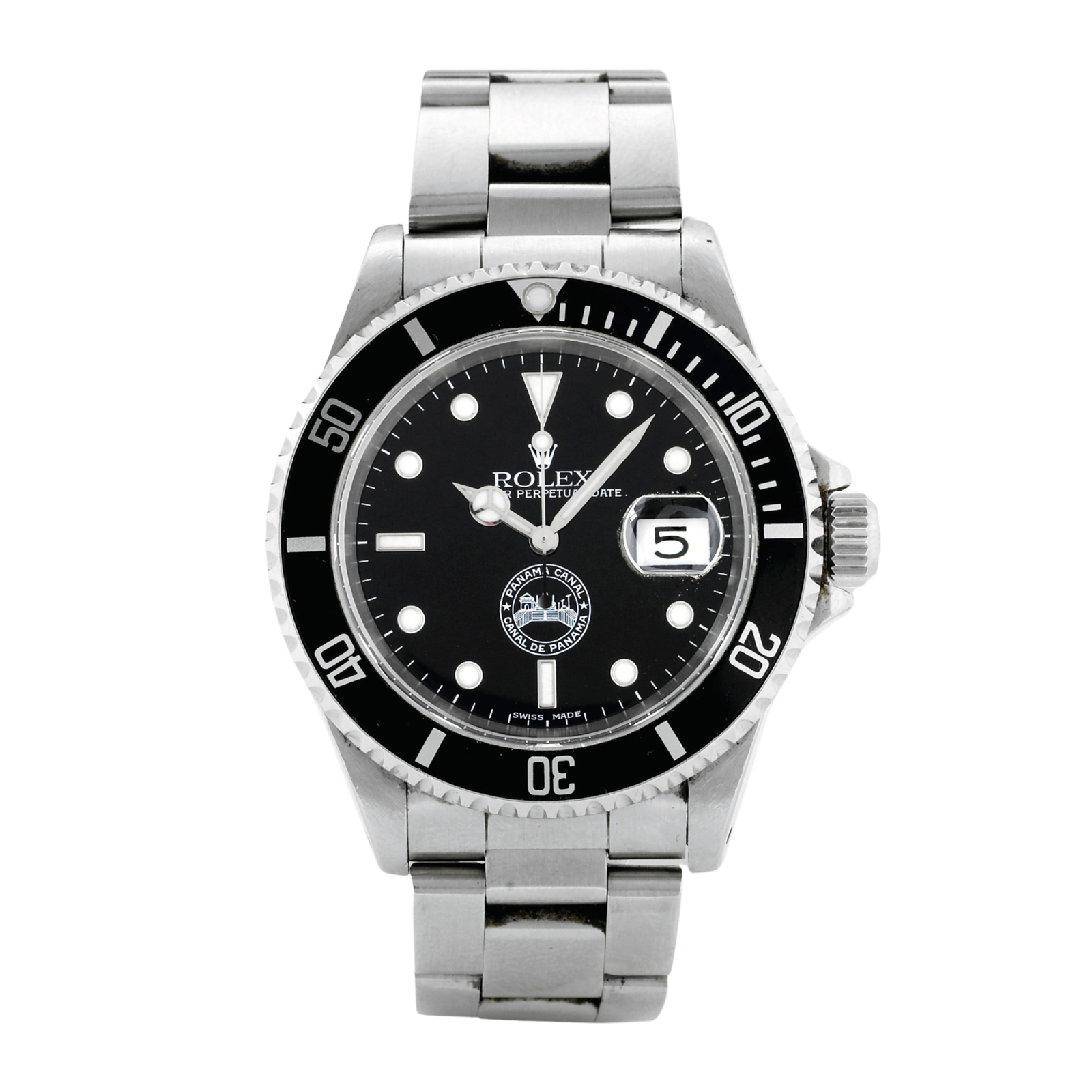 e40307b62416792106bd6bba286ea310.png Submariner Date "Panama Canal" Steel Black Dial 40mm - Image 1