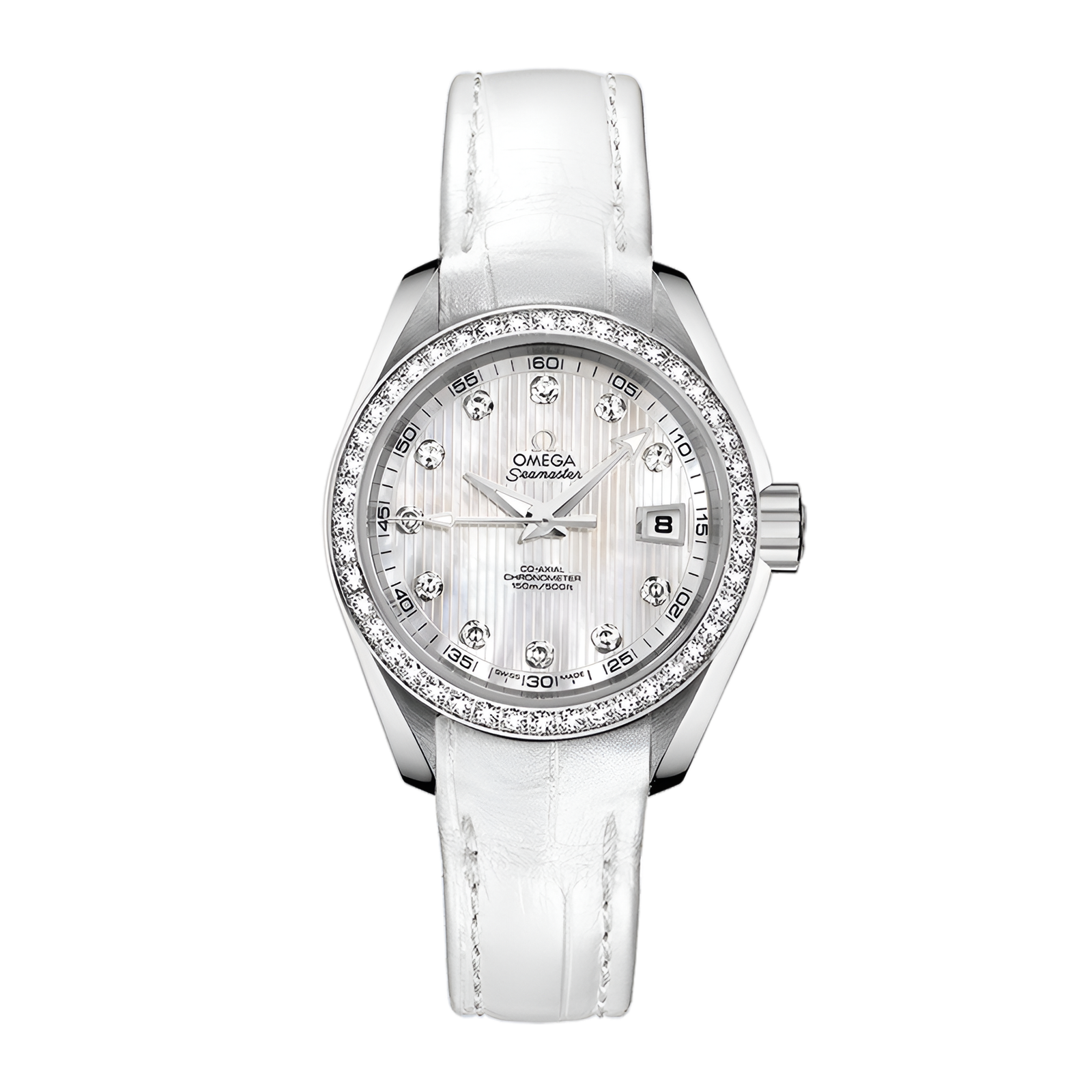 e8e74956c6d6d3fd93feb90575a72cbc.png Aqua Terra Steel Diamond Mother of Pearl 30mm - Image 1