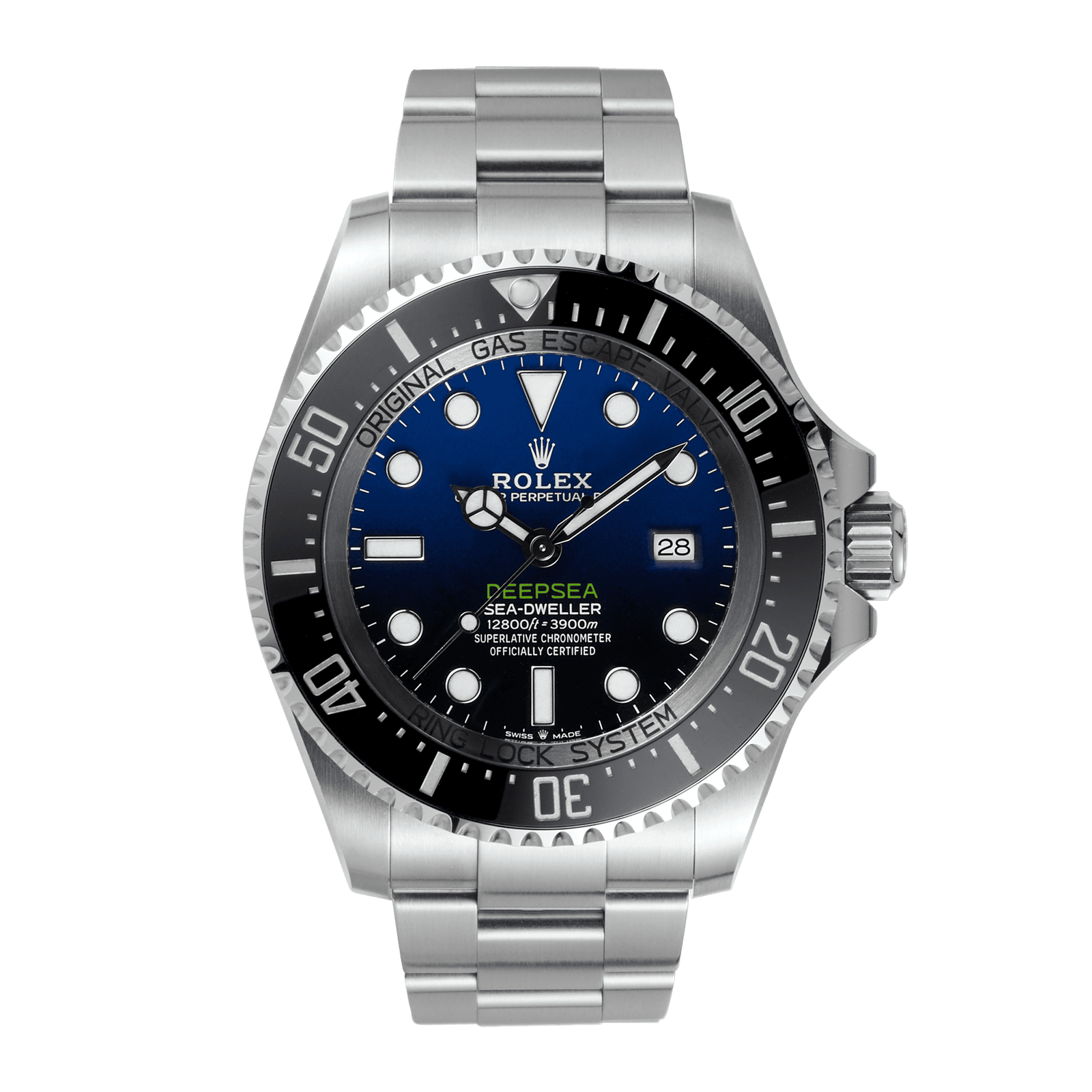 eb280b1389b6fb7b5965d575e0b90d94.png Sea-Dweller Deepsea D-Blue Titanium & Steel Blue Dial 44mm - Image 1
