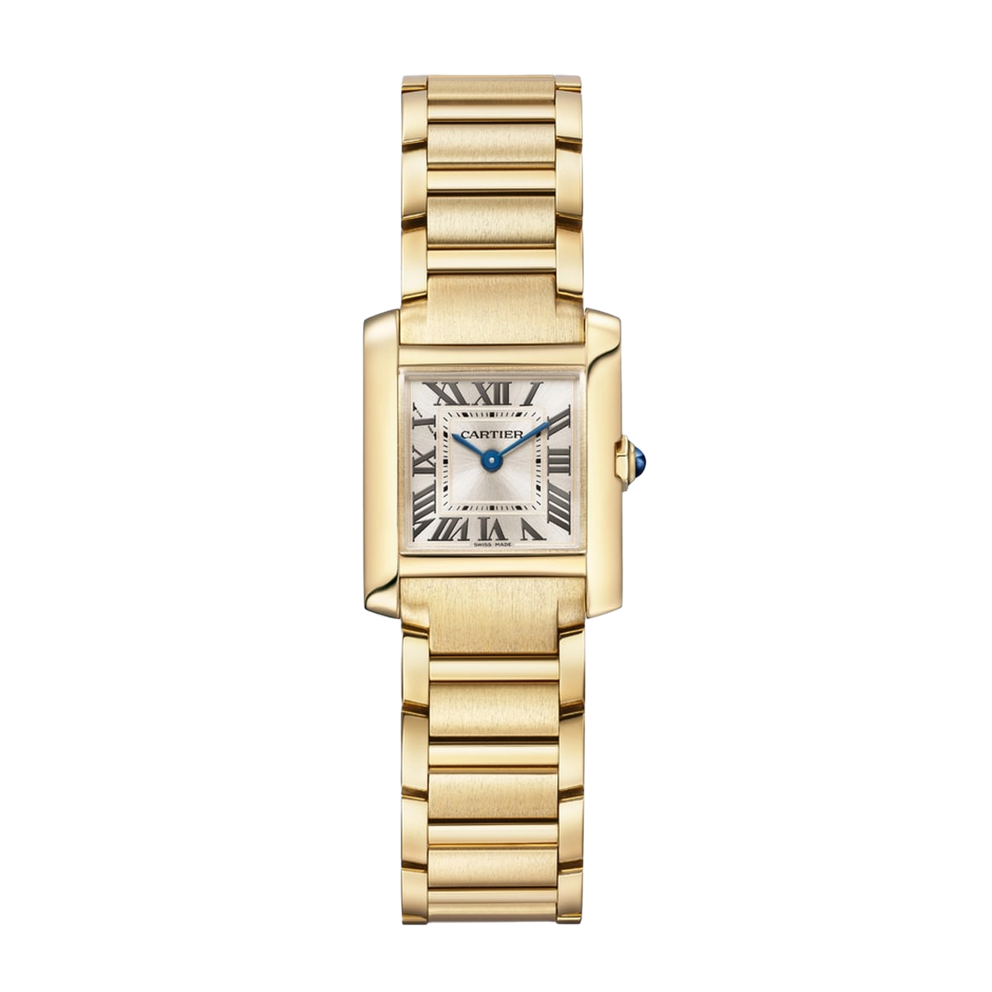 ec493020aeaa09e5c205098cbce40cb8.webp Tank Française Yellow Gold Golden Sunray Dial 21mm - Image 1