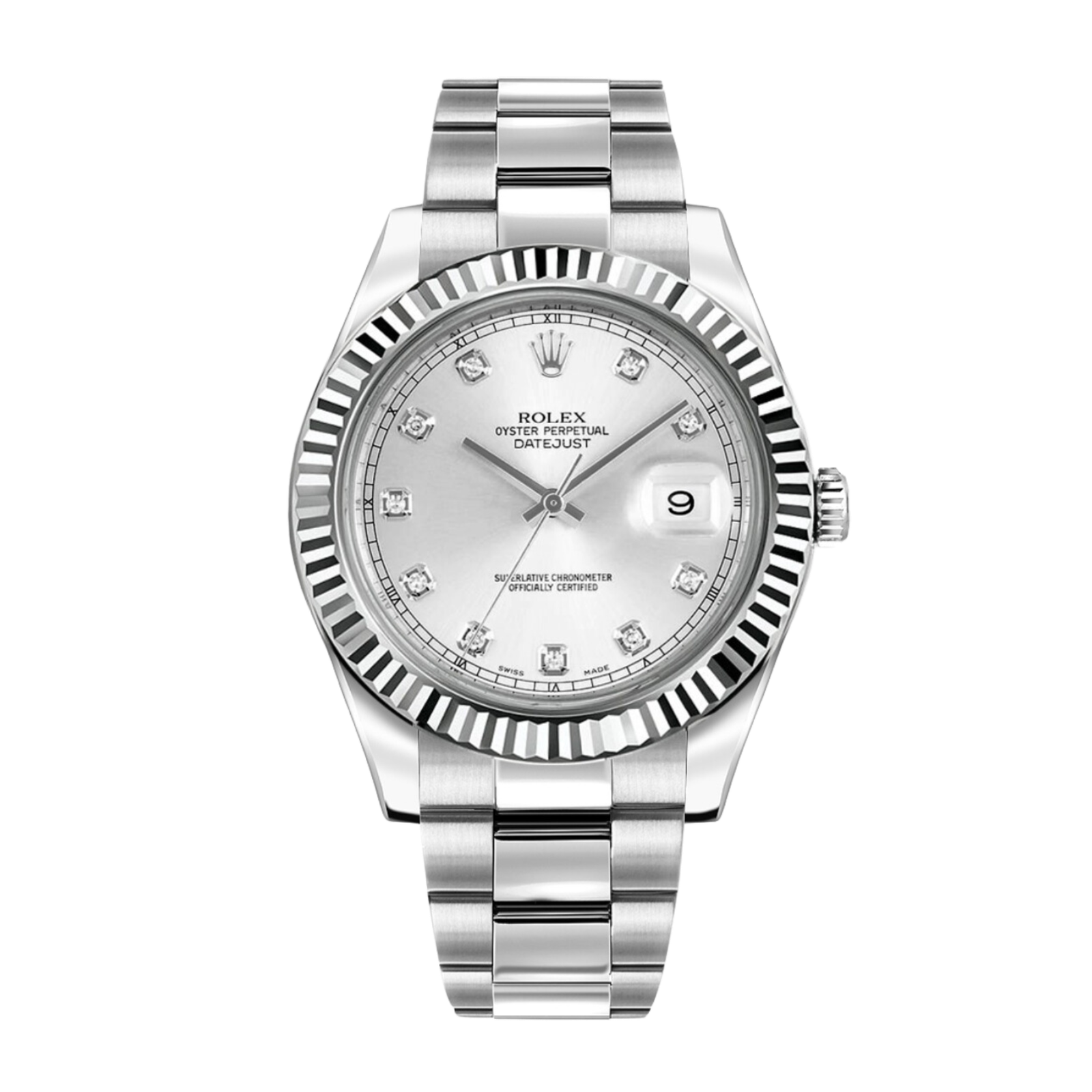 f007c9d76a1c82c65a6ebcdc886582d7.png Datejust II Steel Silver Dial 41mm - Image 1