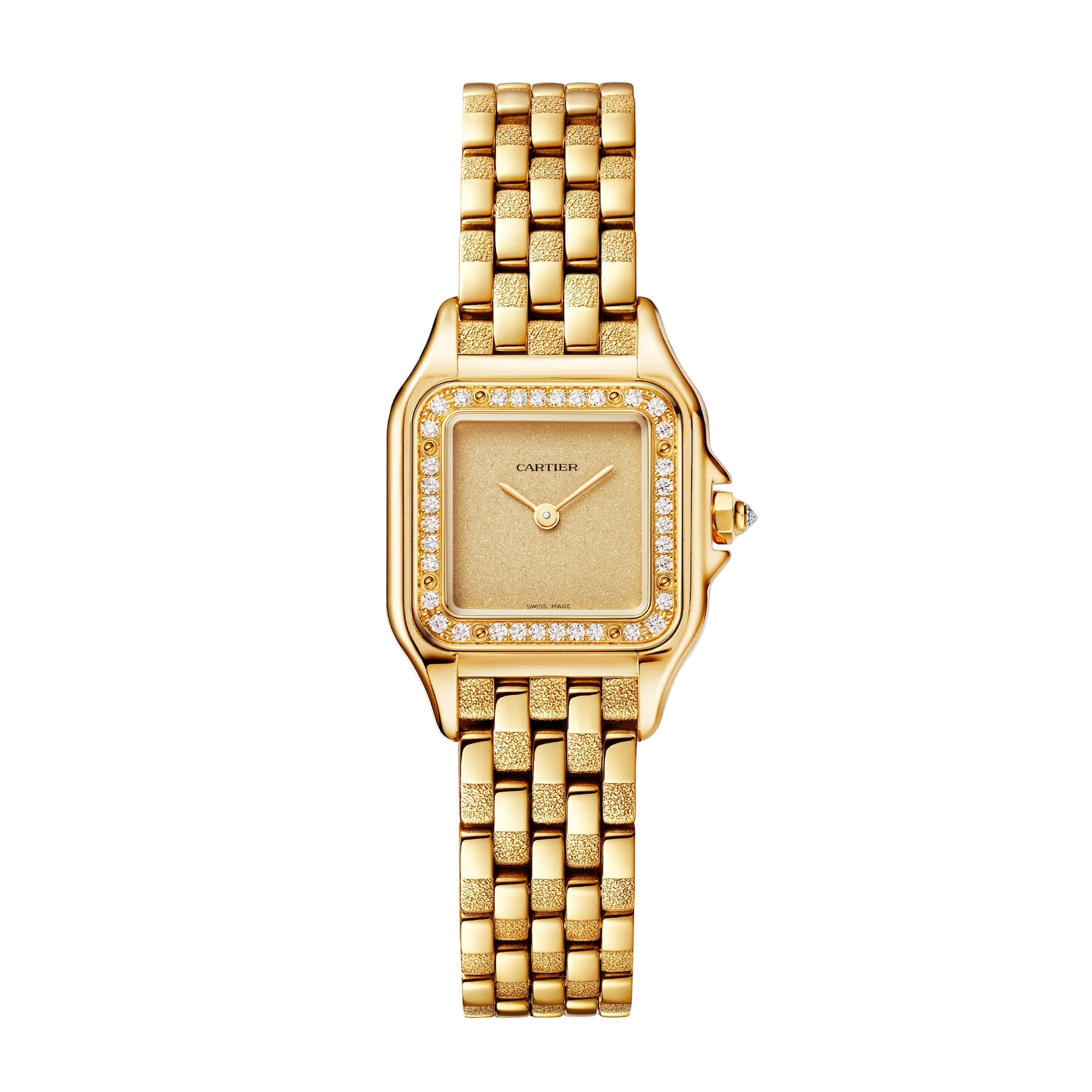 f109f6951d1096f6054f67f1aca290fd.webp Panthère de Cartier Yellow Gold Diamond Gold Dial 22mm - Image 1