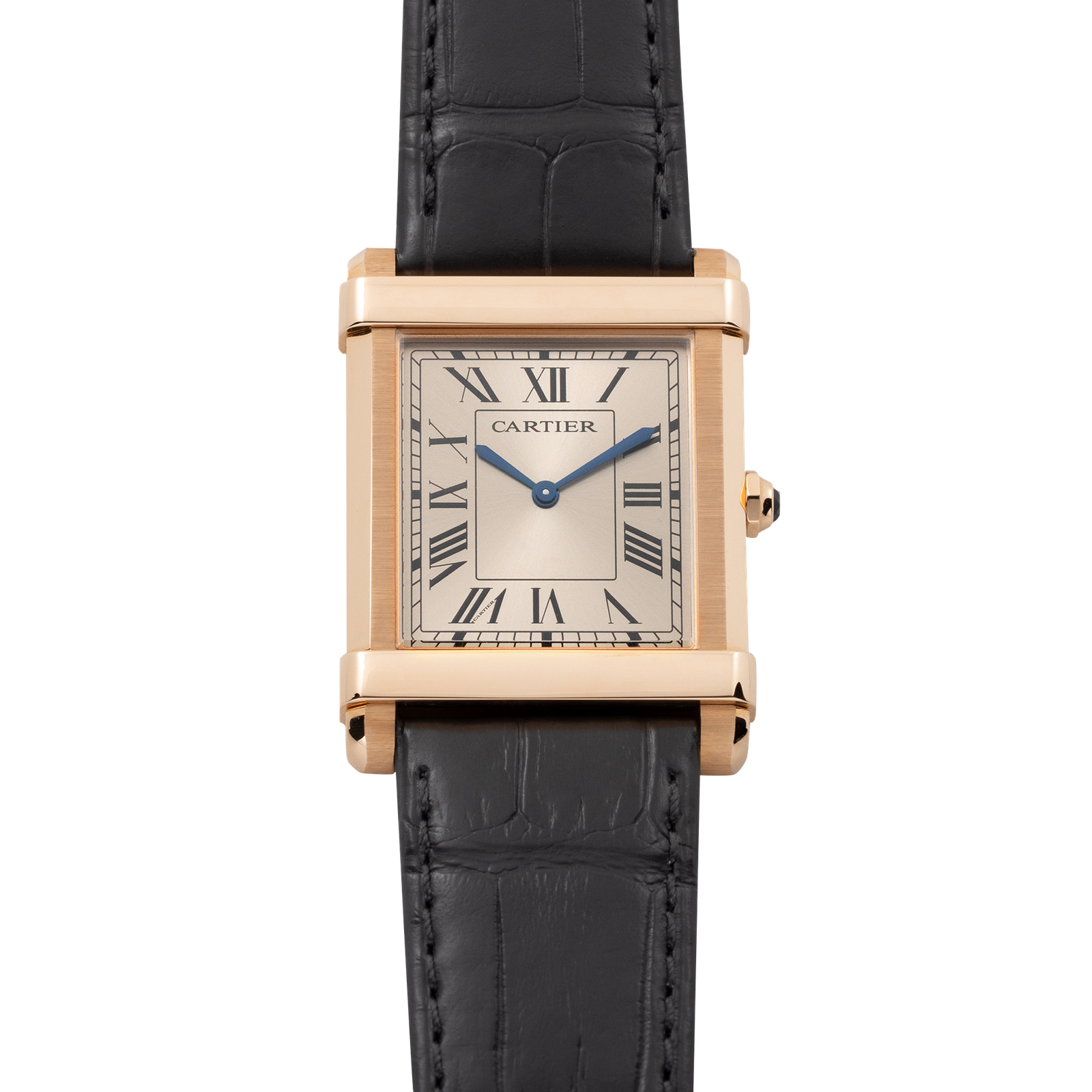 fa707cecb762fc471b172fb4066f784d.png Tank Chinoise Rose Gold Silver Dial 29mm - Image 1