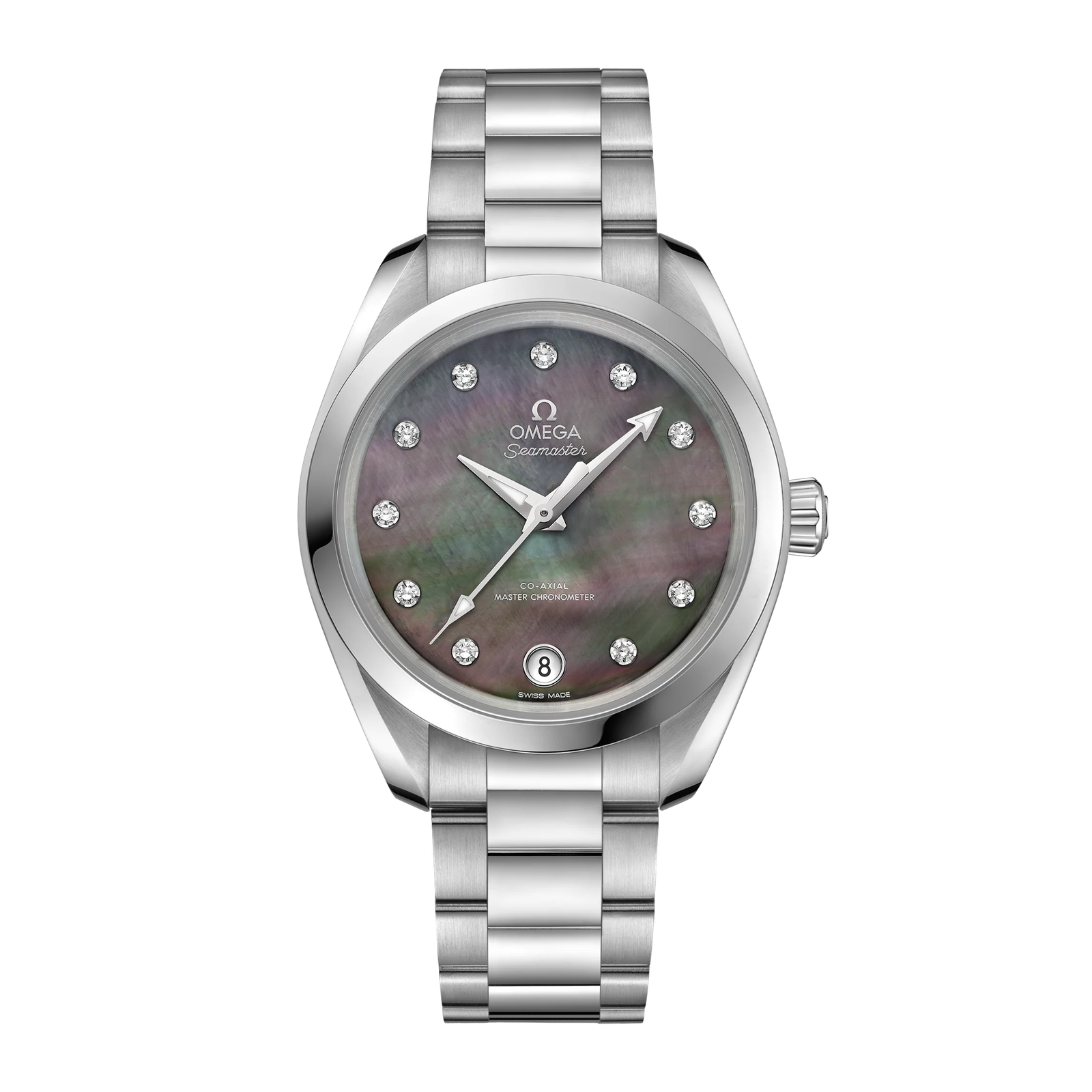 fb57fa3a33b757e6bb628ea3eddd57b1.png Aqua Terra Steel Brown Mother of Pearl Dial 34mm - Image 1