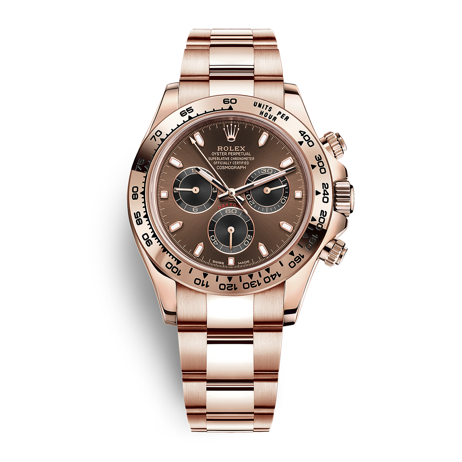 fcbb51cc712de0200f613b360fbd0689.png Daytona Rose Gold Brown Dial 40mm - Image 1